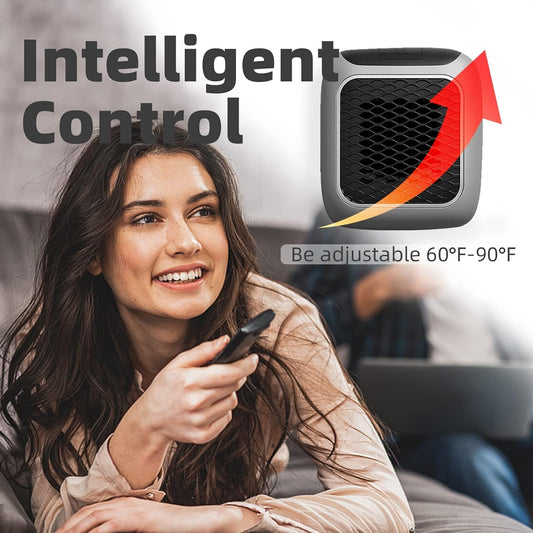 Nixburd 800 Watts Portable Electric Handy Room Heater Plug-In Heater, Mini Heater 🔥🔥